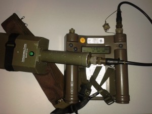 Strahlenmessgerät SSM-1 mit Großflächen-Kontaminationsnachweissonde
