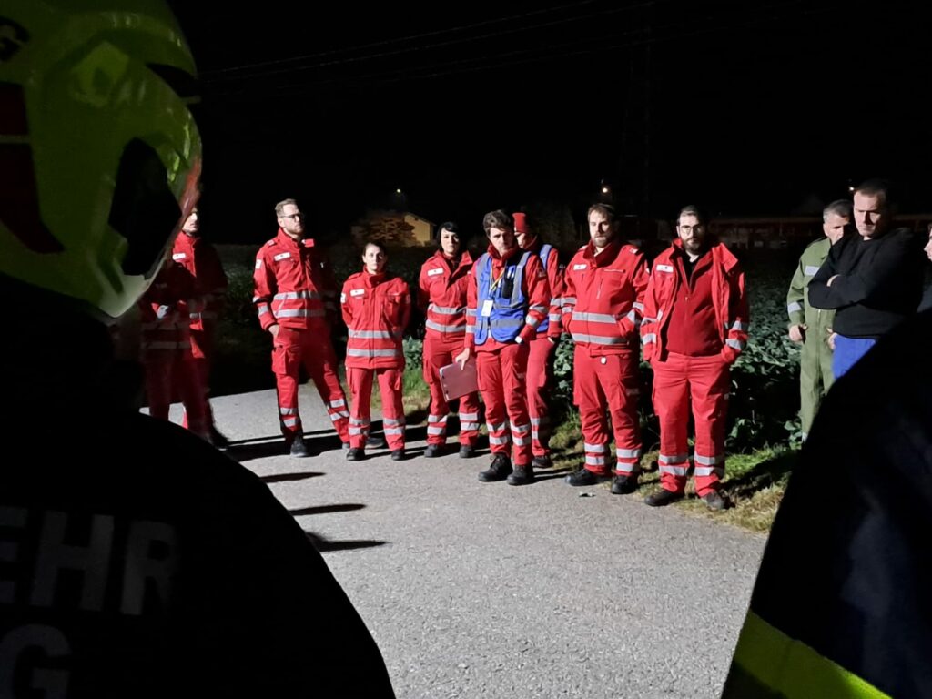 Bung Vu Eingeklemmte Person Freiwillige Feuerwehr Timelkam